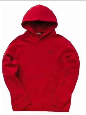 Jordan Men's Red Crewneck Hoodie